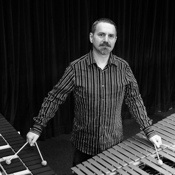 Radek Krampl - vibraphone, marimba, jazzman in Vibe Fantasy + Prague conservatoire teacher